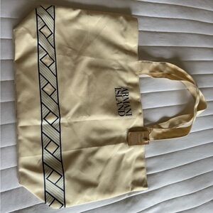 Cream Tote Bag
